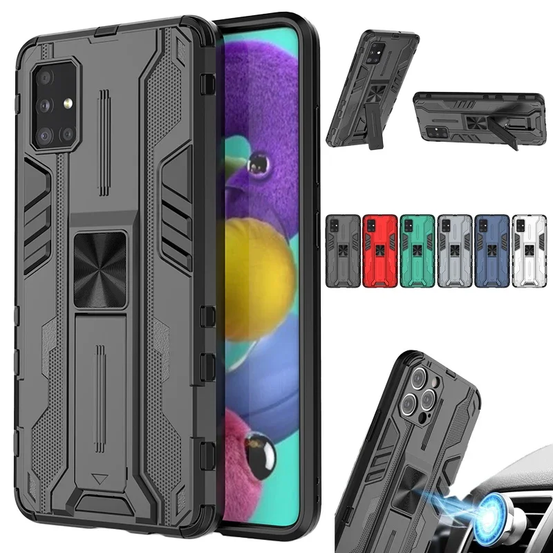 Shockproof Case For Samsung A12 A22 4G 5G Armor Camera 360 Protect Back Cover for  Galaxy M12 52 A51 71 32 A52 72 82 4G 5G Funda