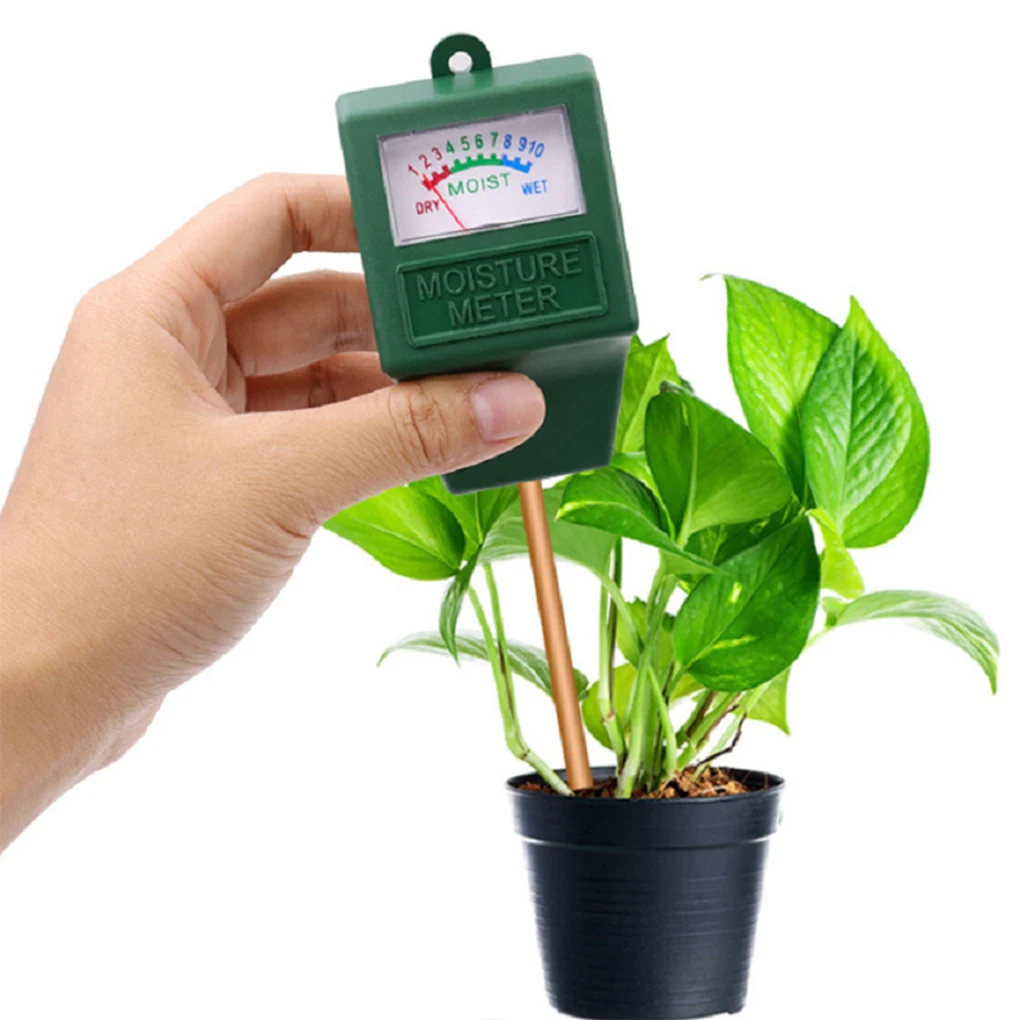 Green Accurate Soil Hygrometer For Garden Plants No Battery Required Soil Moisture Tester green