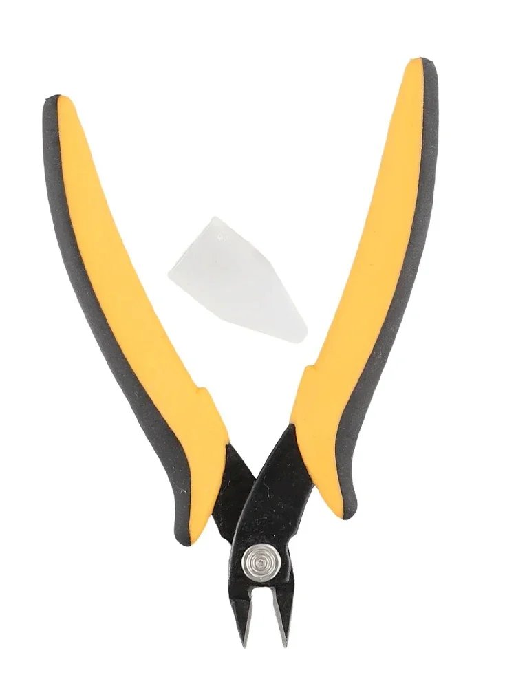 1pc Diagonal Cutting Pliers Precision Wire Cable Cutter Wire Electronic Horizontal Shearing For Machine Electrician Maintenance