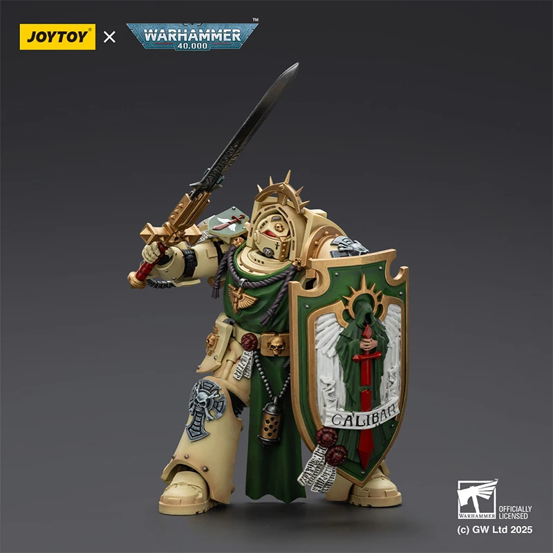 JOYTOY Warhammer 40K الملائكة المظلمة Deathwing Knight 1/18 عمل الشكل المنقولة نموذج جمع لعبة سطح المكتب الديكور الصبي هدية
