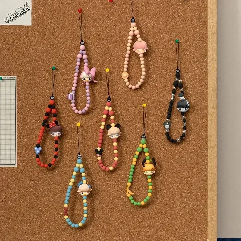 البوب مارت ديمو ديزني سلسلة الهاتف المحمول الحبل لطيف أنيمي صندوق أعمى الشكل سر تخمين حقيبة سطح المكتب دمية لعبة #2