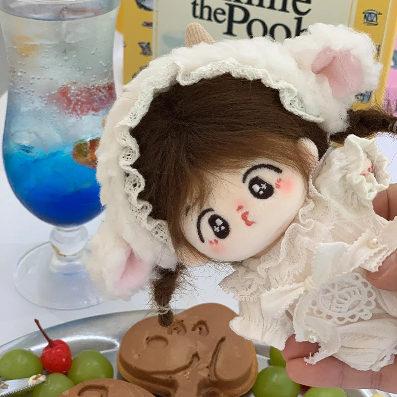 Originele Katoenen Pop 10cm20cm Babykleertjes Lam Pyjama Poppenkleertjes Veelzijdig Schattig Geen Attribuut Aankleden Alleen Kleding, Geen Pop