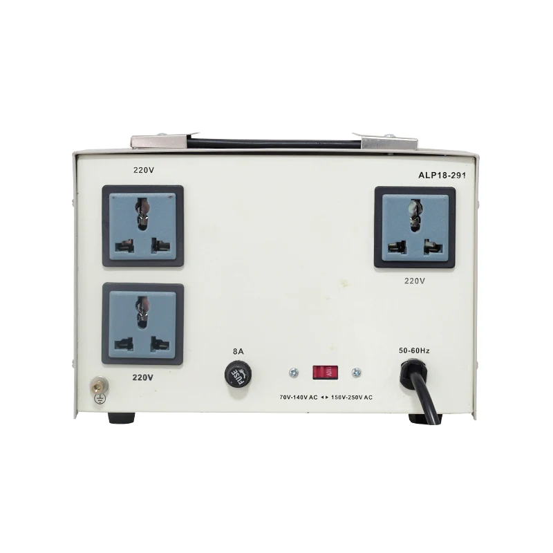 High Quality 1000VA to 3000VA Automatic Voltage Regulator Stabilizer Single Phase 220V AC Servo Motor AVR Time Delay for SVC Use