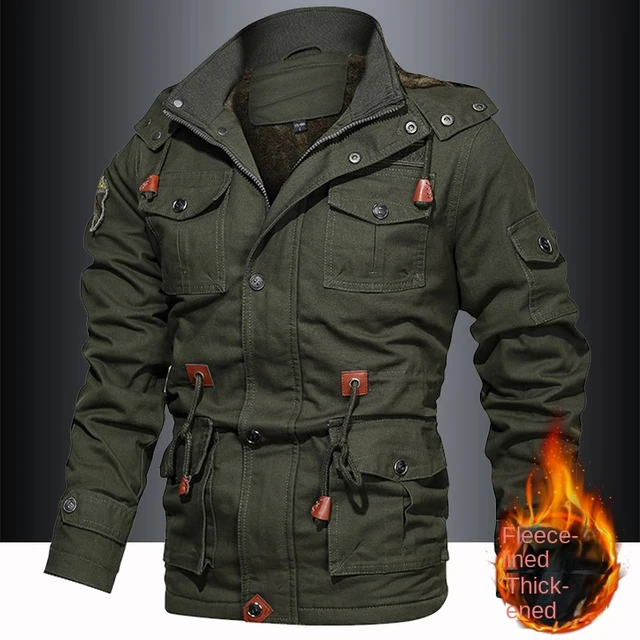 Man Bomber Jackets Style Men s Clothing Mens FASHION Winter Sweat shirt Hooded Tactical Coats Thermal Heavy Jacket Windbreaker AliExpress