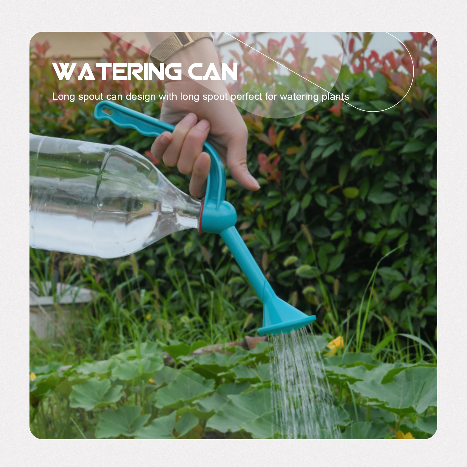 

3pcs Long Spout Watering Sprinkler Plastic Garden Kettle For Succulents Indoor Outdoor Plants Durable Plant Watering Nozzle