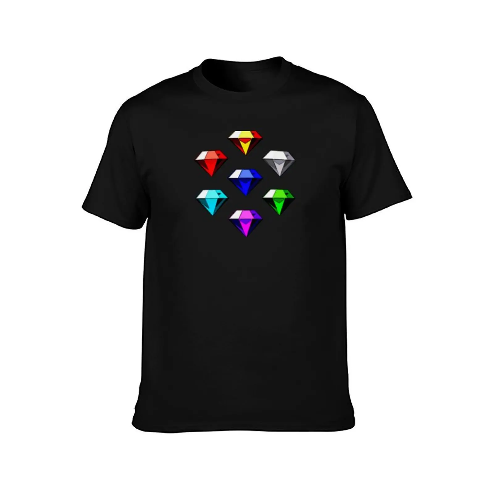 chaos emeralds T-Shirt Dry Fit Athletic Short Sleeve Shirt T-Shirt
