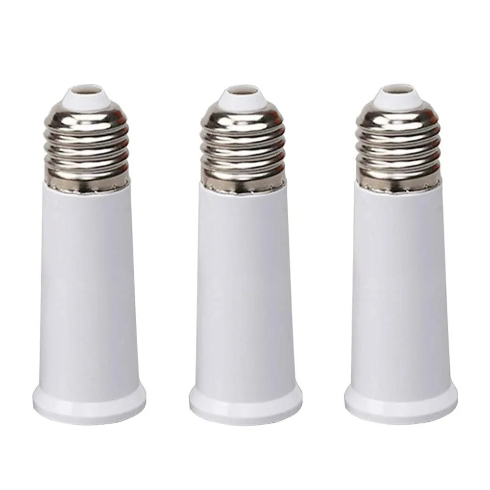 JOYINLED 65mm 95mm E27 to E27 Extender Lamp Holder Base Bulb Extend Extension Socket Adapter LED Light Adapter Converter 1/10PCS