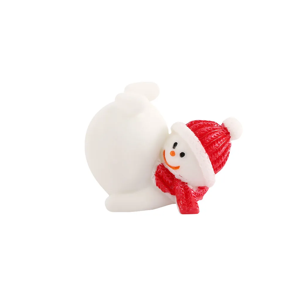 

Santa Claus Tree Decoration Figures Fairy Garden Dollhouse Christmas Miniature Ornaments Micro Landscape Figurines