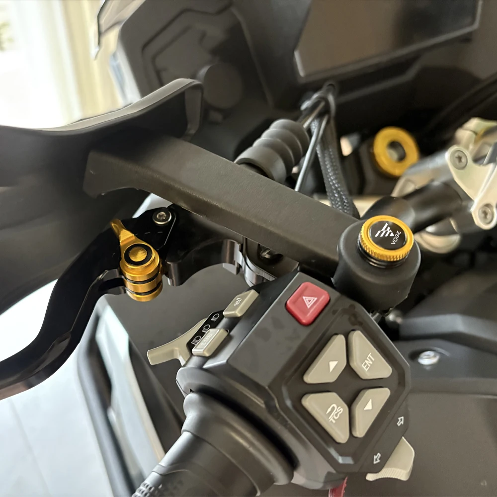 For VOGE DS900X DS625X DS525X 900 625 525 dsx 900DSX 625DSX CNC Aluminum Motorcycle Rearview Mirrors Hole Plug Screw Bolt Caps