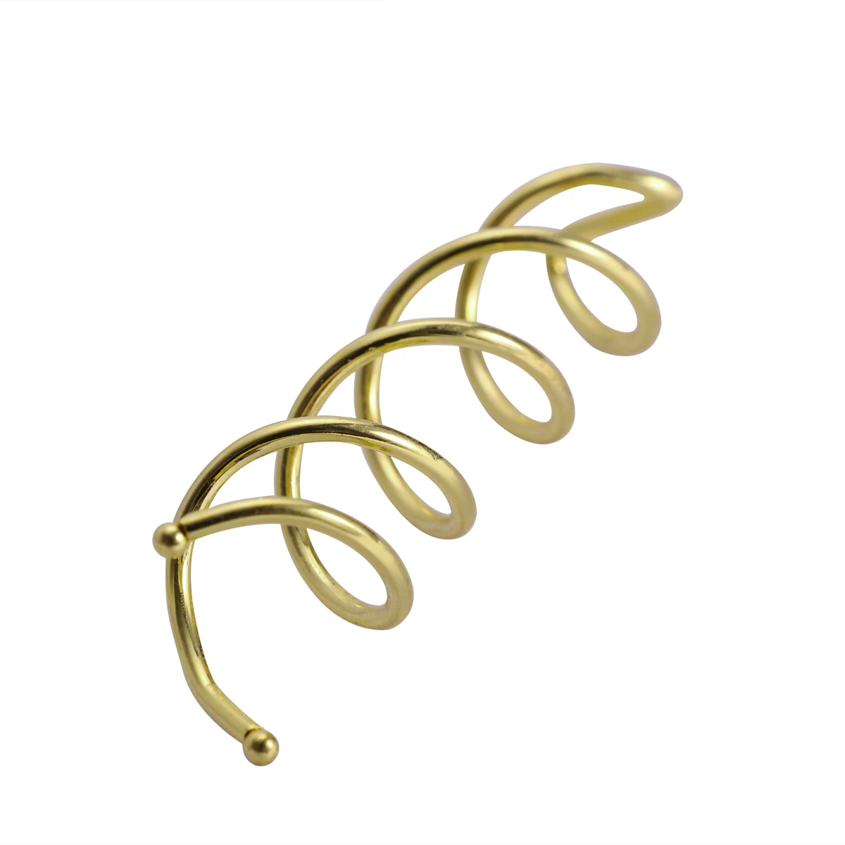 

10 Pcs Spiral Barrettes Compact Hair Clips Pins Invisible Easy to Use Bun Stick