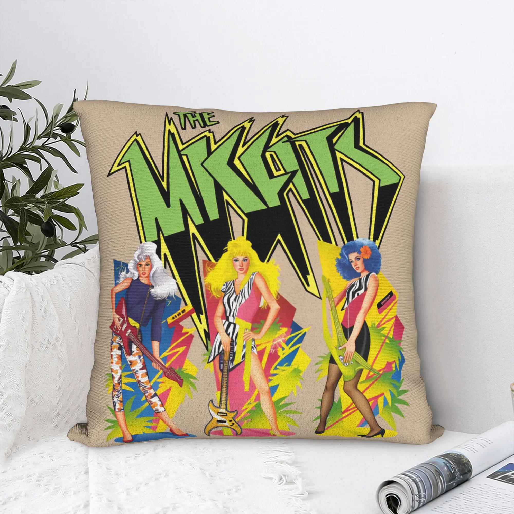 Kpop Jem and the Holograms Pillowcases  Funny Pillow Case For Living Room Sofa Comfy Pillow Cover