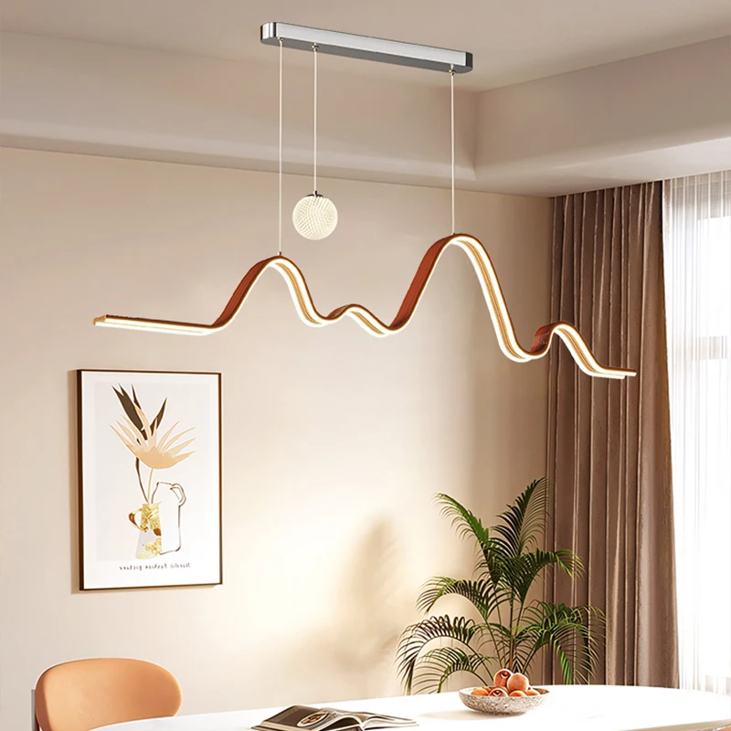 Modern Style Creative Led Pendant Lights for Restaurant Dining Table Living Room Chandelier Indoor Lighting Hanging Fixtures