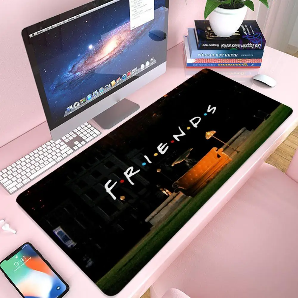 

Friends TV Show Mouse Pad Gaming 900×400 Mousepad Gamer Xxl Mouse Mat Offices Accessories Keyboard Long Pad Computer Desk Mat