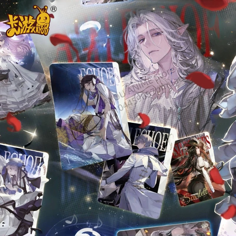 KAYOU حقيقية الرماد صدى نفس لحن أنيمي جولة الرنين حزمة الحلقة 1 جمع بطاقة الصندوق الأصلي أنيمي الطرفية بطاقة هدية #4