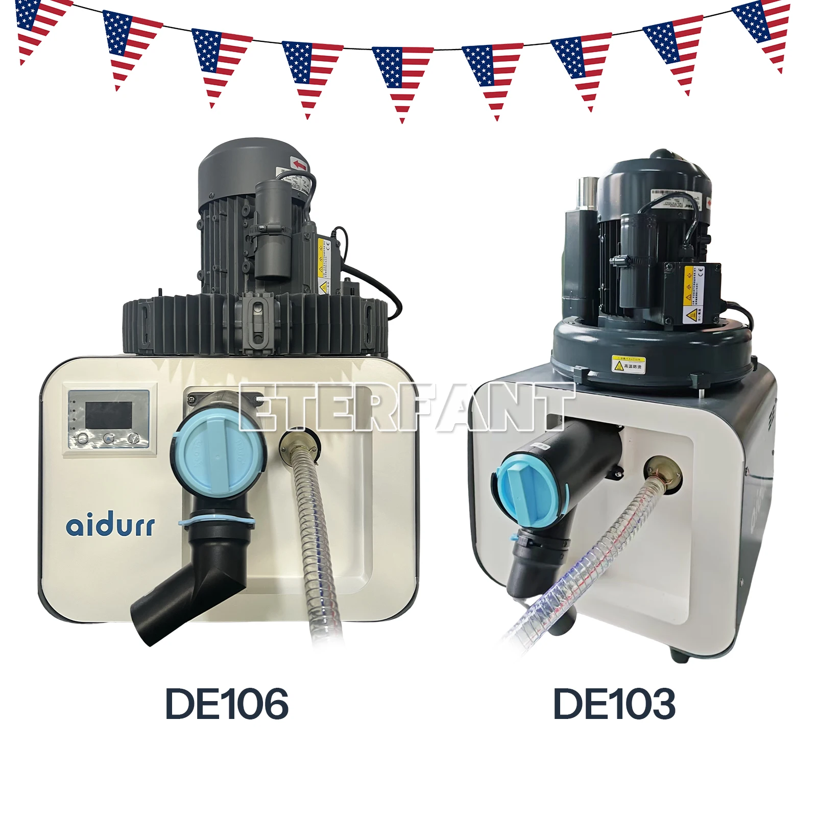 

ETERFANT Dental Electric Suction Machine Vacuum System DE103/DE106 Vacuum Pump Variable Frequency Suction Machine Semi-Dry Type