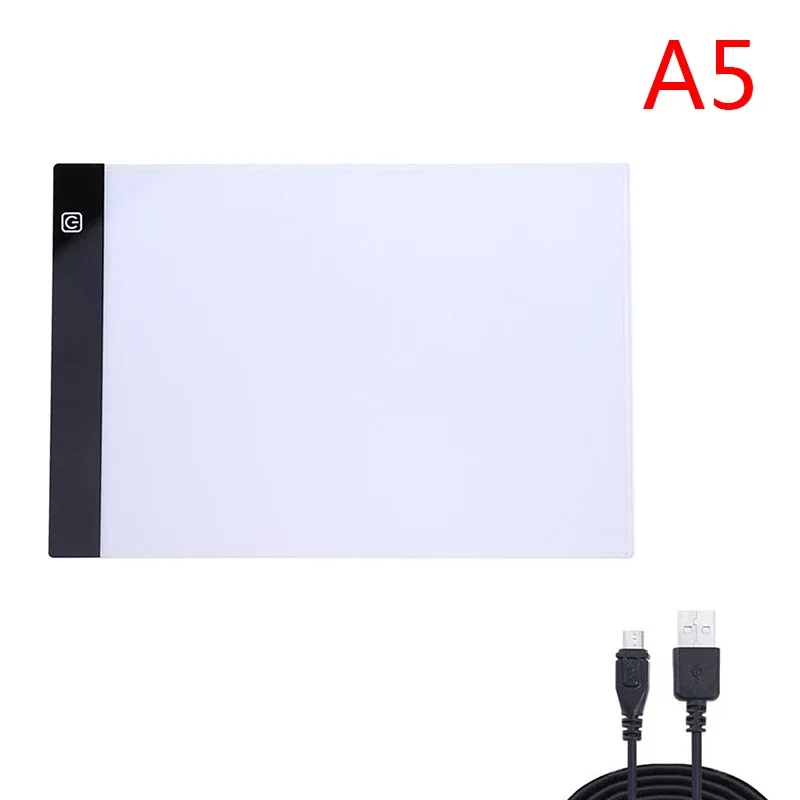 A3/A4/A5 Drie Niveau Dimbare Led Licht Pad Tekentafel Pad Tracing Lichtbak Oogbescherming Gemakkelijker voor Diamant Schilderen