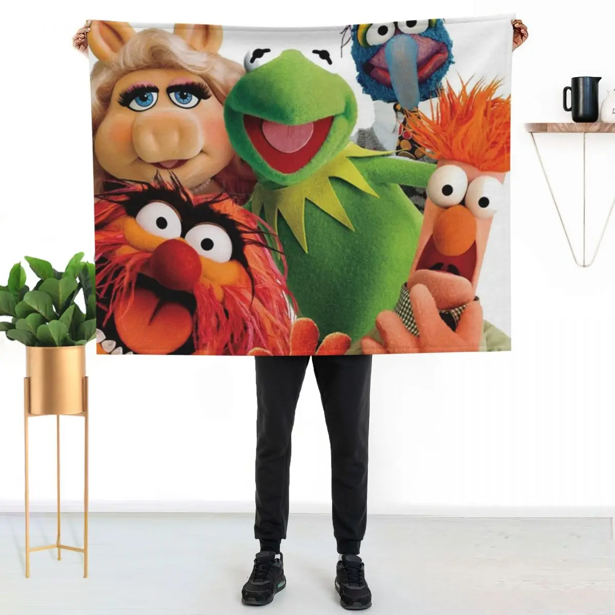 

muppet show Throw Blanket Summer Cool Breathable Blanket for Sleeping