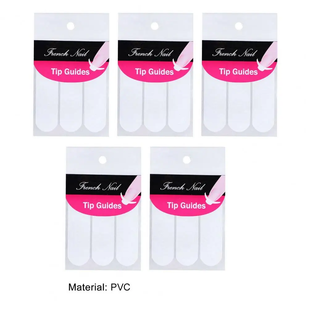 240pcs สติกเกอร์เล็บลายฉลุเคล็ดลับท่องเที่ยวเล็บฝรั่งเศส Strip Nail Art Decals รูปแบบ Fringe DIY Sencil 3D จัดแต่งทรงผมเครื่องมือความงาม