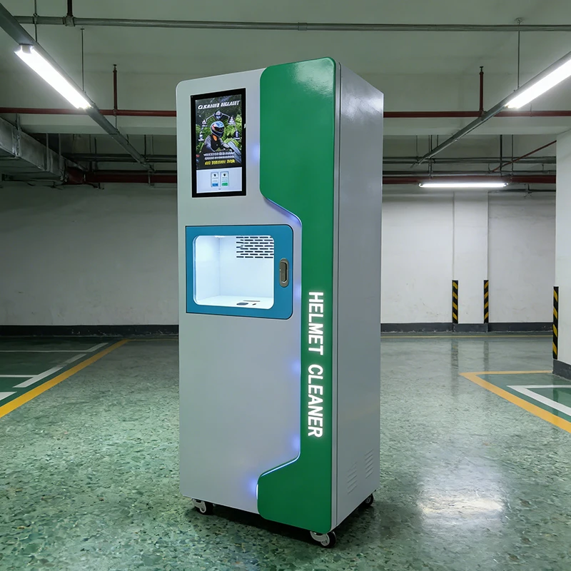 Intelligent Self Check Helmet Cleaning Vending Machine for Scenic Parking Helmet Cleaning Vending Machine