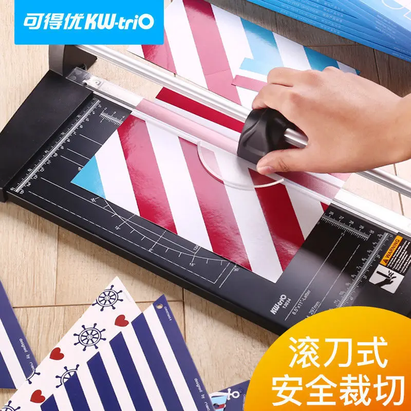 

Knife Photo Trim Diy Scrapbook Portable Alloy Cutting Tool Cutting Pad Home Office Supplies A3 Precision Paper Cutter Paper