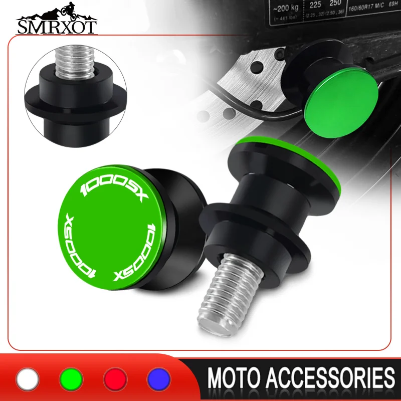 For Z1000 z1000 2003-2013 Z1000SX z1000sx 2011-2013 Motorcycle Accessories Swingarm Spools Slider Screw 10MM Swing Arm Stand