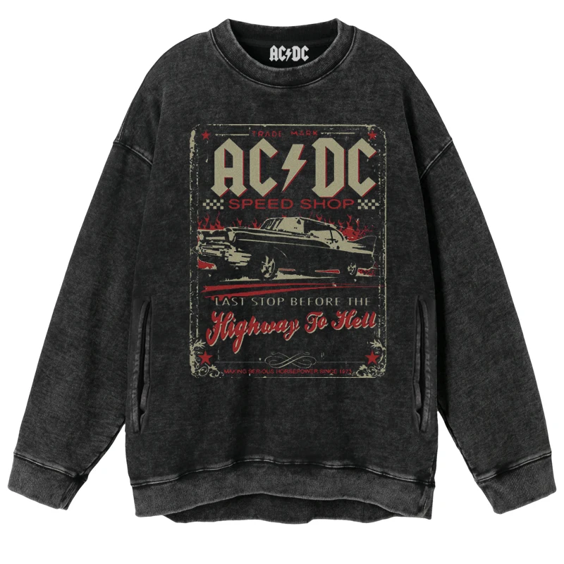 

Свитшот Punk Sle Waed с круглым вырезом, посвященный концерту в Токио 98, осенне-зимняя коллекция, японский уличный стиль AC Band