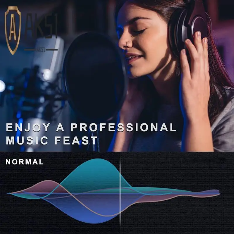 

AK51-6 Pack XLR Cables, XLR Male To Female Microphone Cable, 3-Pin Balanced XLR Speaker Cable For Mic Mixer, Speaker Podcast