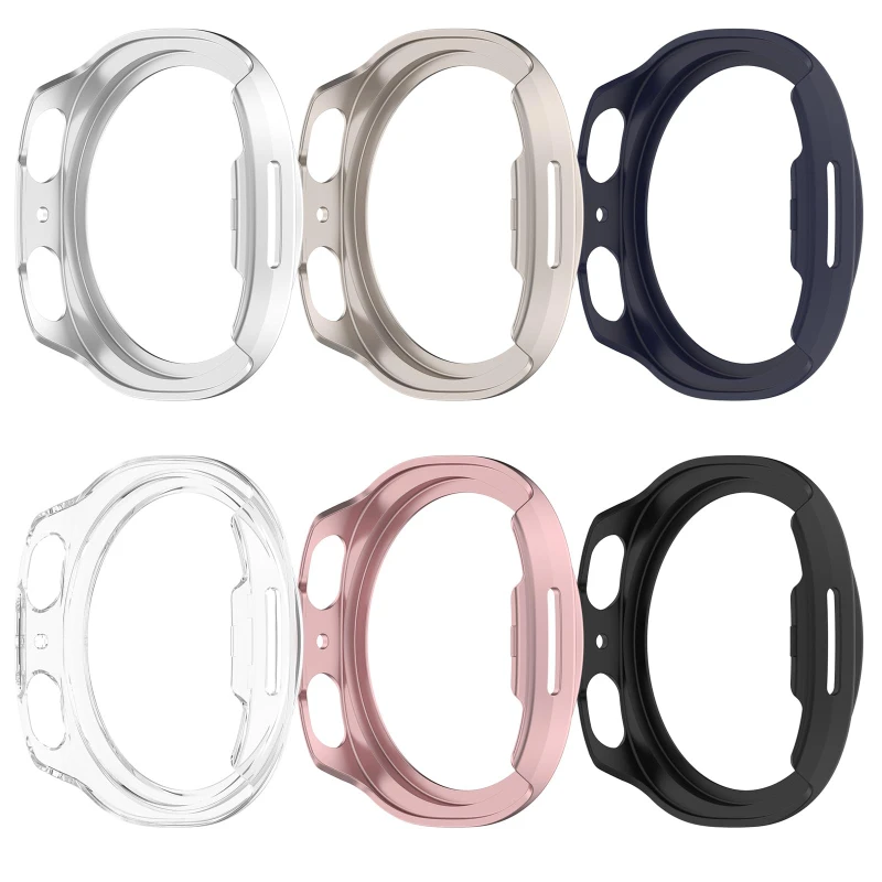 For Samsung Galaxy watch 8 9 40/44mm Matte Cover Protective PC Hard Case For Galaxy Watch 8 Classic Hollow Out Shell Accessories