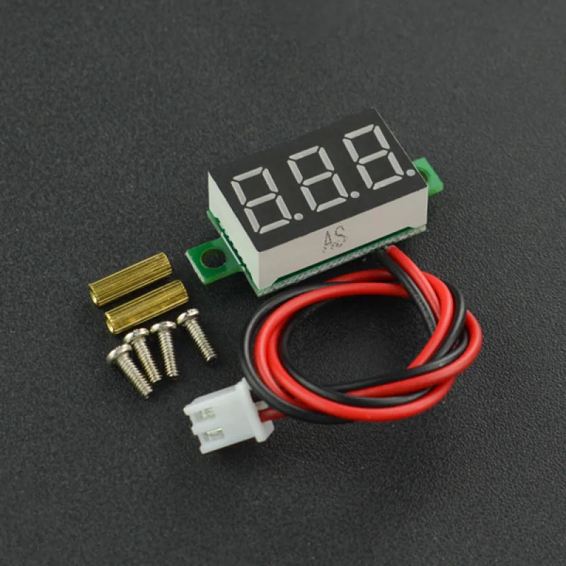 Módulo inteligente de monitoreo de voltaje de coche