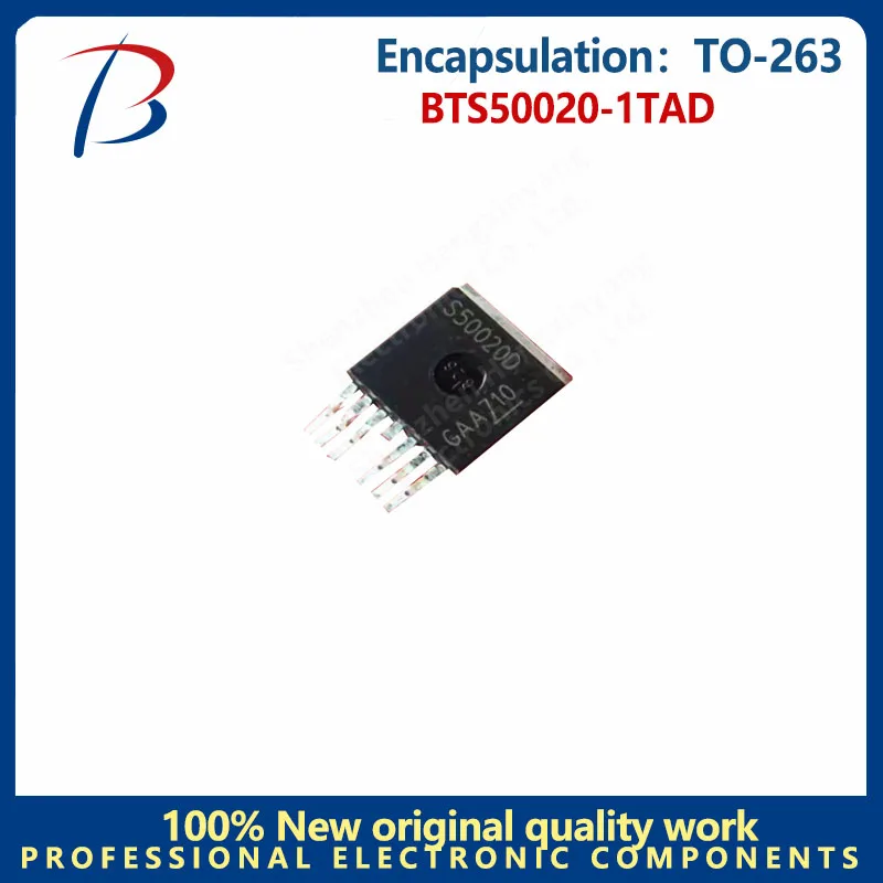 

10pcs BTS50020-1TAD Intelligent High voltage power switch transistor package TO-263