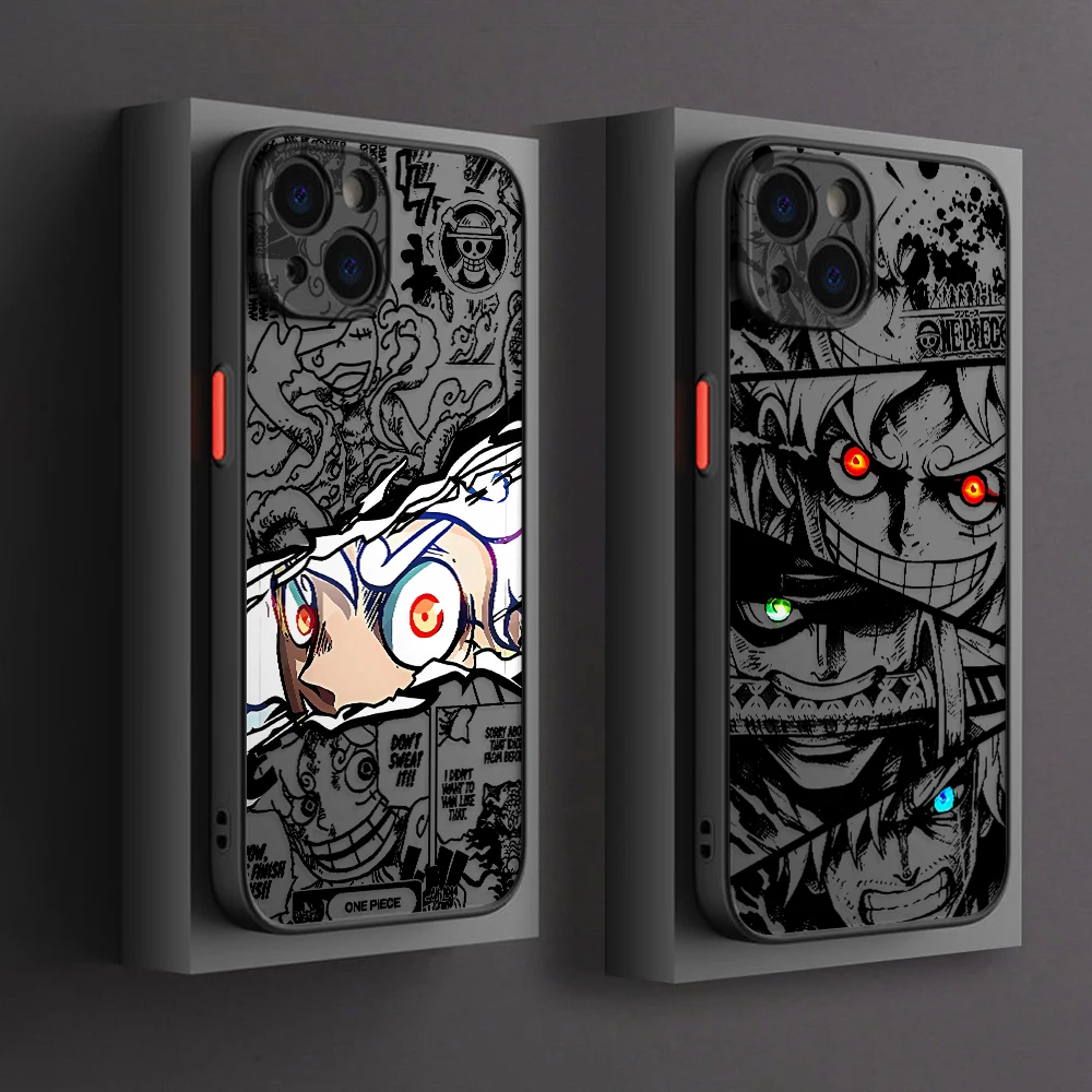 O-One Pieces Eyes Phone Case for Samsung Galaxy A57 A56 A55 A54 A53 A36 A26 A17 A16 A07 A06 A05 4G 5G Matte Hard Cover