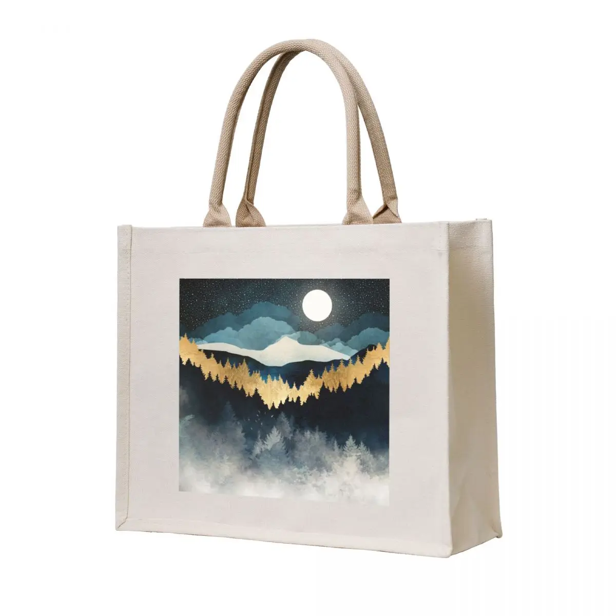 

Indigo Night Tote Bag Fabric bag shopping bag tote custom tote men