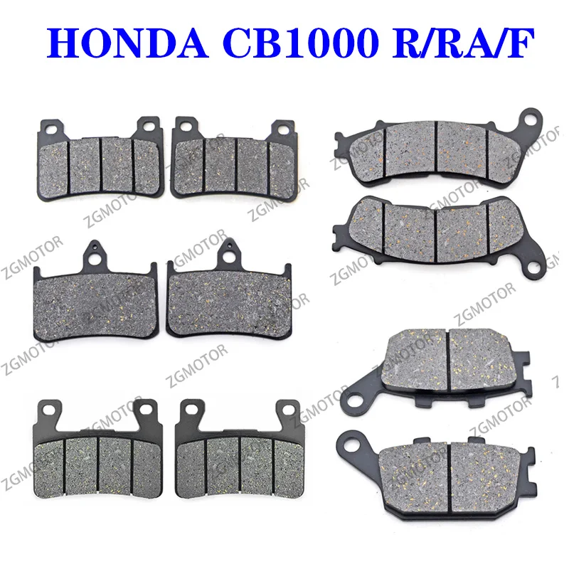 Motorcycle Front Rear Brake Pads Fit For Honda CB1000F 1993-1996 CB1000R 2017-2018 CB1000RA  ABS 2008-2017 2009 2010 2011 2012