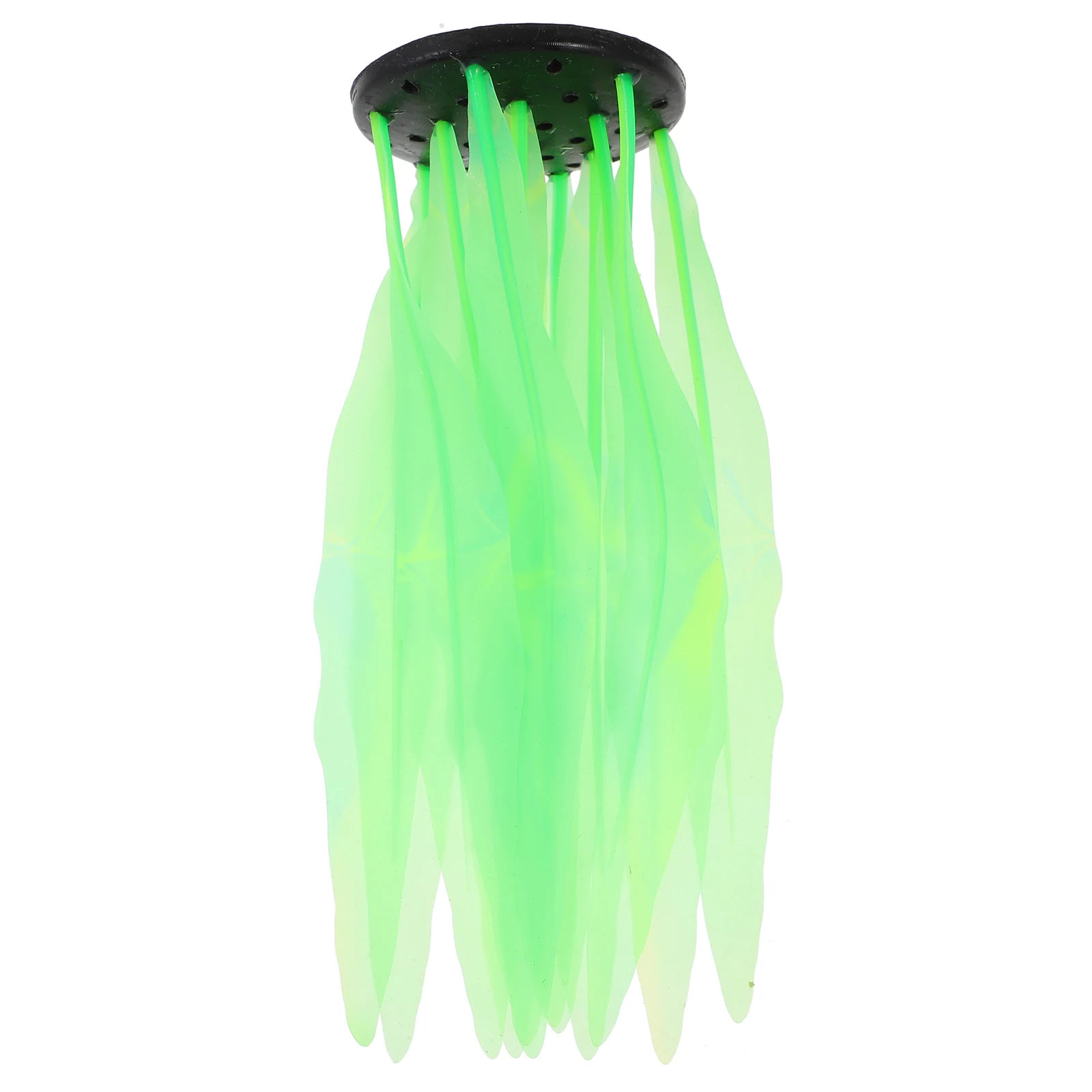 

Simulated Aquatic Plants Artificial Water Decorations Green Small Size High Realism Safe Silicone Long Lasting Fish Tank L