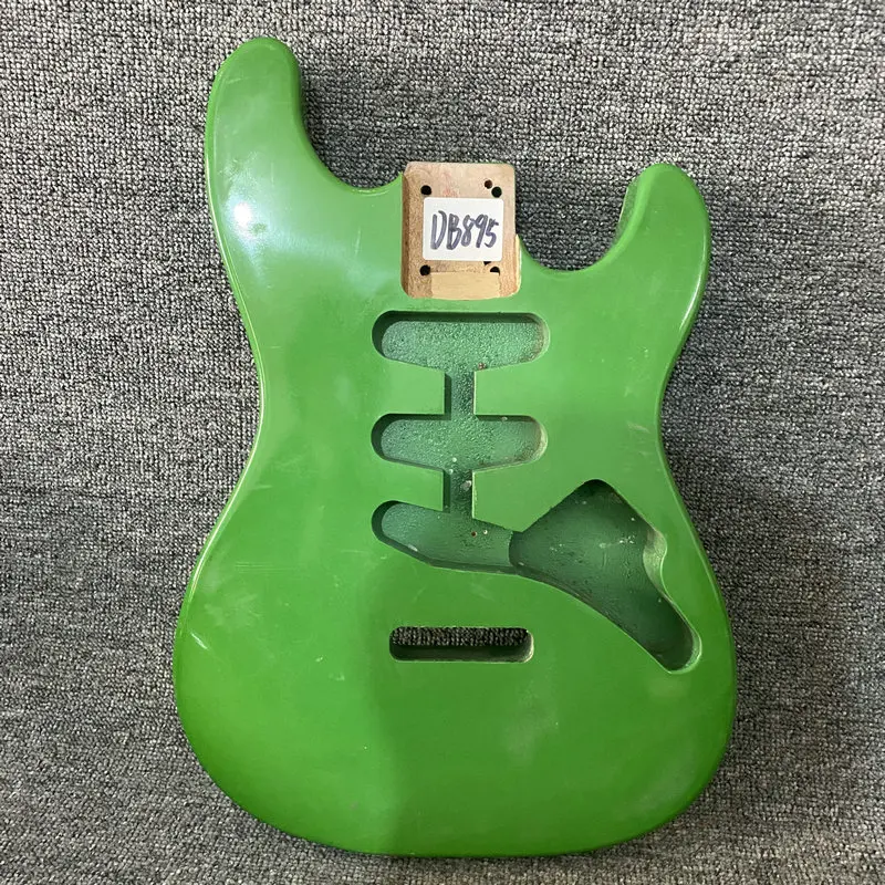 DB895 Strato Model Green Color ST Guitar Body SSS Pickups in Solid Wood Right Hand DIY Guitar Parts and Accessories