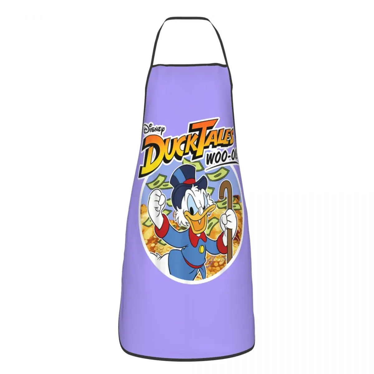 

Классический фартук DuckTales на заказ Uncle Scrooge Woo-oo для мужчин и женщин для взрослых унисекс нагрудник для шеф-повара Tablier для кухни, приготовления пищи, выпечки, живописи