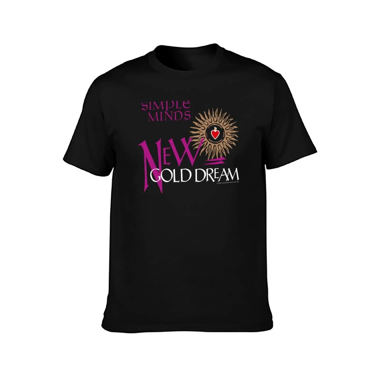 Simple Minds - New Gold Dream T-Shirt Casual Loose Fit Short Sleeve T-Shirt