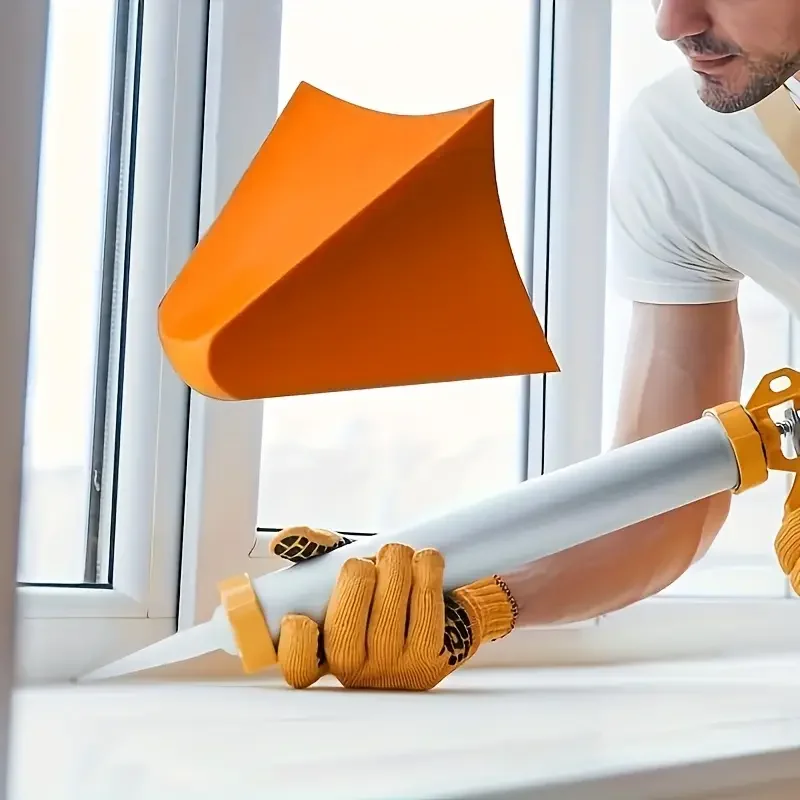 قطعتان من أدوات التشطيب السد القابلة لإعادة الاستخدام - قبضة مريحة غير قابلة للانزلاق أكثر سلاسة للمطبخ والحمام وختم التماس والسد بنفسك