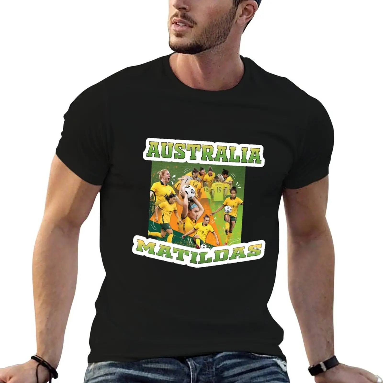 

Australia Matildas T-Shirt man clothes summer clothes mens clothes