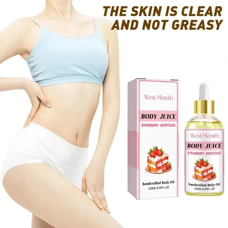 

Body Massage Oil Moisturizing Smoothing Brightening Scented Oil Natural Juice Body Strawberry Massage Oil Fragrance