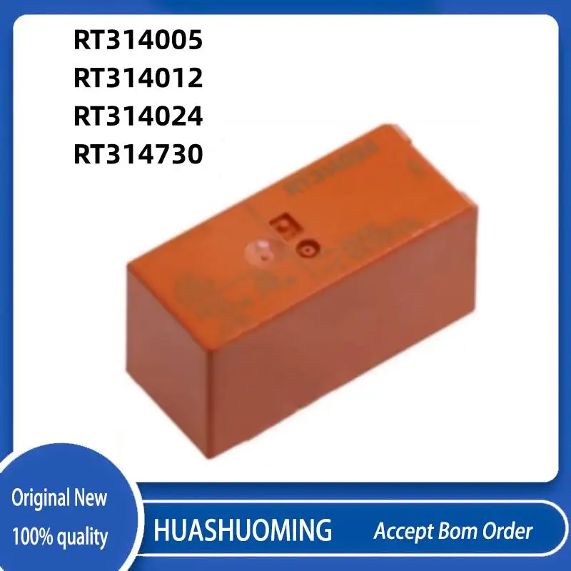 

НОВЫЙ 5 шт./LoT RT 314012 12 В постоянного тока RT 314005 5В RT 314024 24В RT 314730 230 В переменного тока, 8 контактов, 16 А