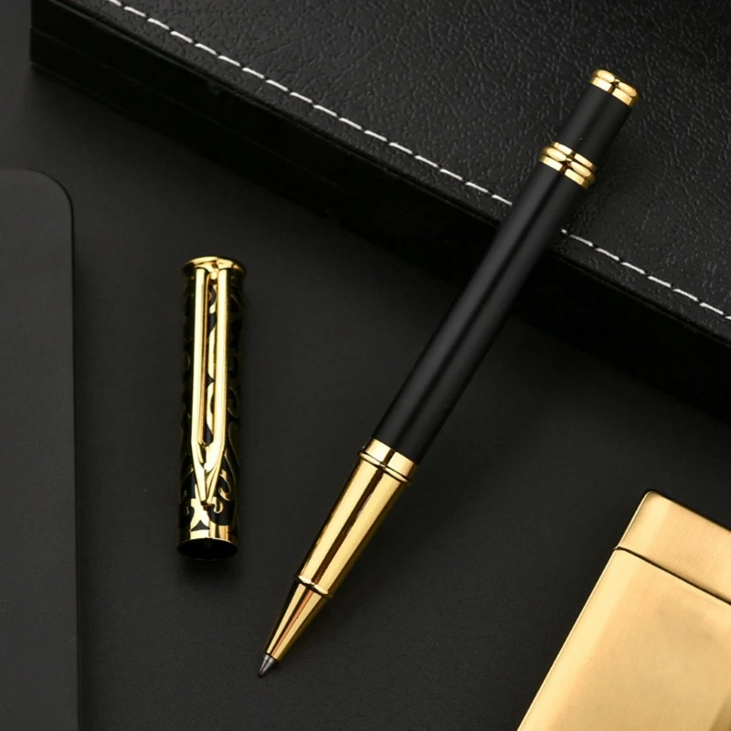 Signing Pen Black 0.5mm Point Business Pen for Office Hotel 594A