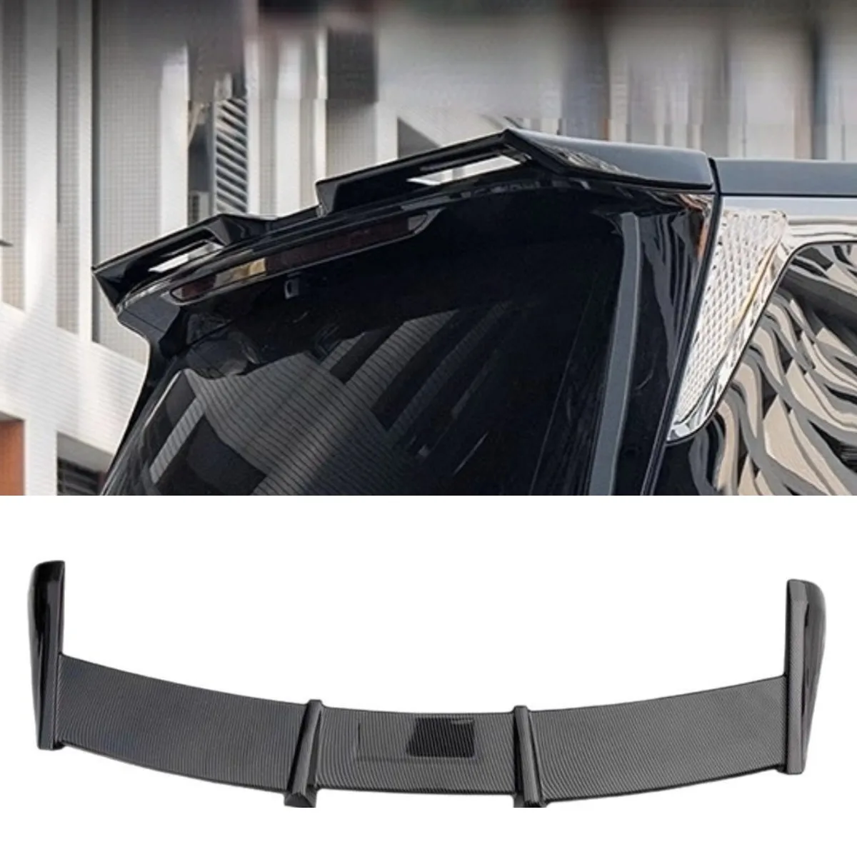 

Для VOYAH DREAMPOWER комплекты для стайлинга, задний спойлер автомобиля, крыло, спойлер багажника, комплект кузова крыла багажника