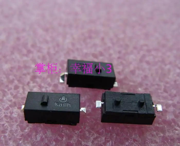 Free shipping 100PCS Kailh SMD Black/Blue dot Mini Micro Switch for Anywhere MX Logitech M905 G903 G900 G603 G502 GPW side key