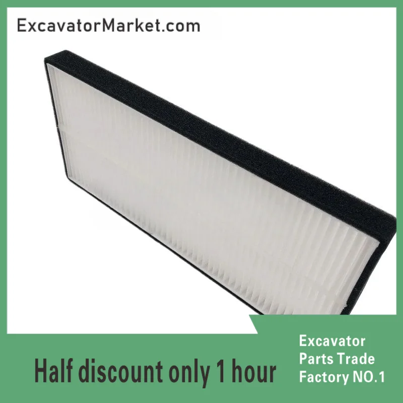 Excavator Accessories For XCMG XE75D 60D 80D Air Conditioning Filter Element