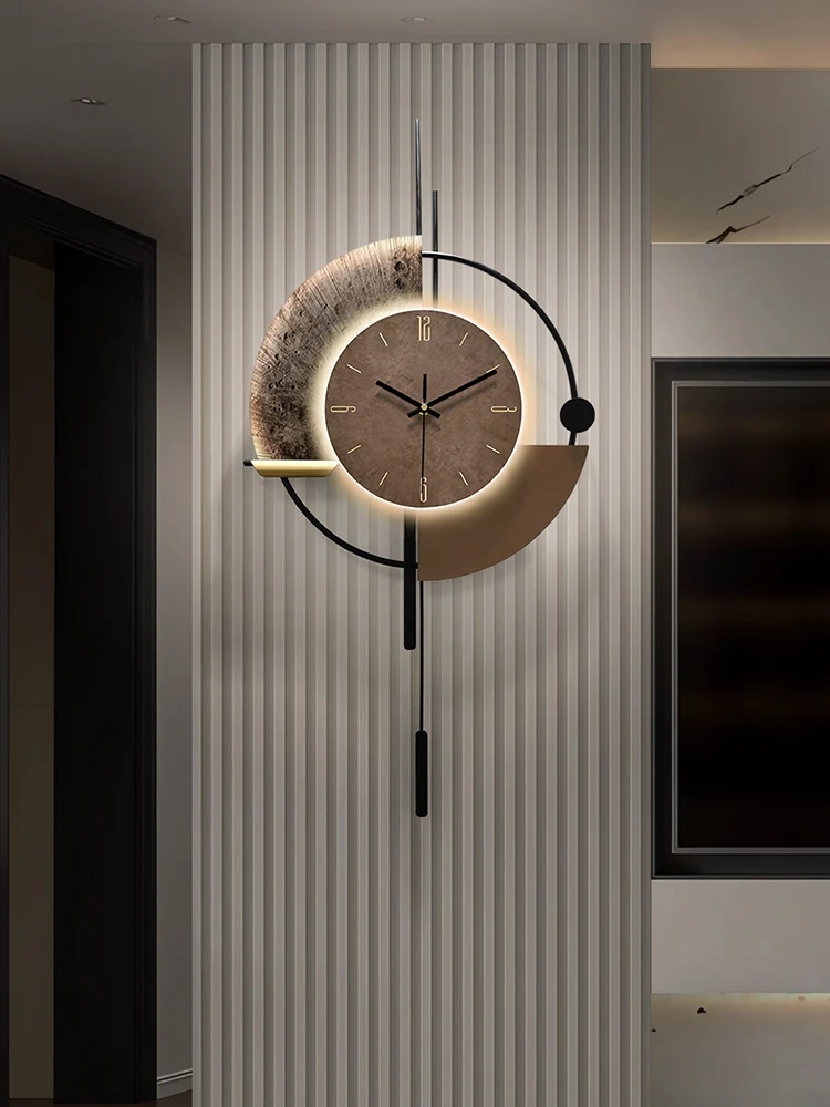 

Ogohua 2025 new modern light luxury high-end clock wall clock