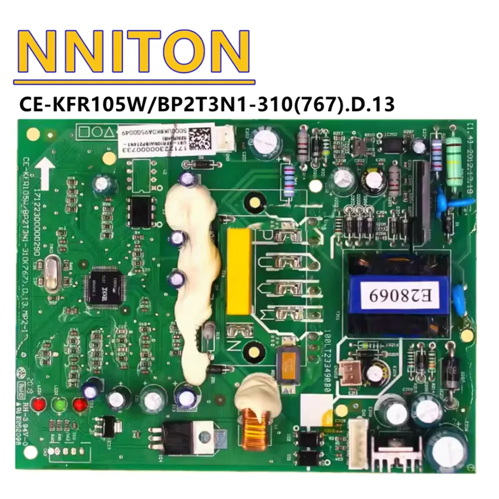 New for Midea Air Conditioner Control Board CE-KFR105W/BP2T3N1-310(767) 202302130639 CE-KFR105W/BP2T3N1 Parts