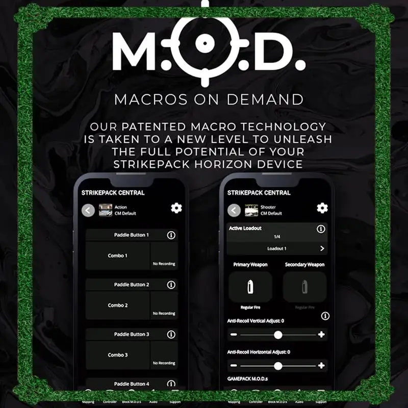 تسليم 24 ساعة Strikepack Horizon M. O. D. Pack محول سلكي لسلسلة X S لوحدة تحكم واحدة IOS/Android المحسنة