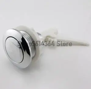 Universal Flush Toilet Cistern Tank Single Push Button Flush 38mm Mounting Hole