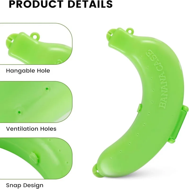 صندوق تخزين الموز كاواي، صندوق تخزين محمول مضاد للضغط على الفاكهة